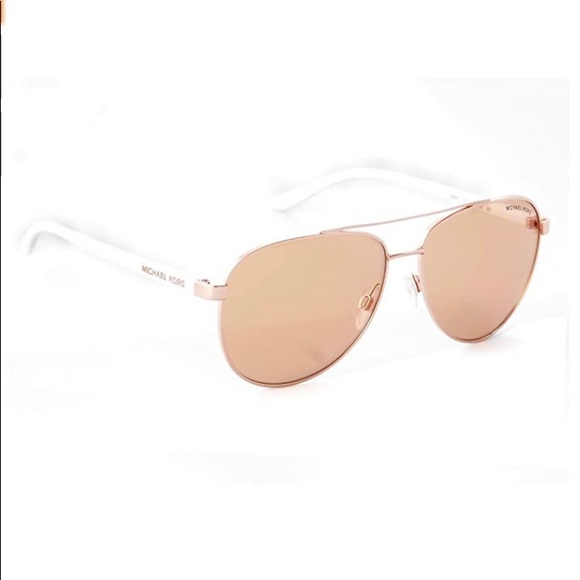 Michael Kors Hvar Sunglasses MK5007 Rose Gold/Rose Gold Flash 1080/R1 59mm